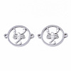 Tarnish Resistant 201 Stainless Steel Links connectors STAS-N087-22-11P-1