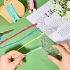 Glitter Acrylic Thread Winding Boards DIY-WH0581-17-3
