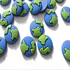 Space Theme Opaque Resin Cabochons CRES-WH0001-54-1