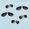 40Pcs 2 Styles Alloy Enamel Pendants FIND-SC0016-33-7