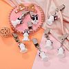 8Pcs Dog Resin Tablecloth Weights HJEW-SW00128-04-4