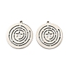 Non-Tarnish 316L Surgical Stainless Steel Pendants STAS-K280-08P-1