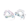 UV Plating Transparent Acrylic Linking Rings TACR-P004-02-4