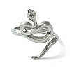 304 Stainless Steel Open Cuff Ring RJEW-L110-033P-2