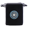 Runes Velvet Jewelry Storage Drawstring Pouches PW-WG59030-11-1