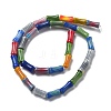 Handmade Millefiori Lampwork Beads Strands X-LAMP-F035-06-2