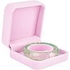 Square Velvet Bracelet Box. Bracelet Gift Storage Case CON-WH0088-33D-1