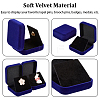 Velvet Jewelry Gift Storage Boxes CON-CY0001-01B-02-5