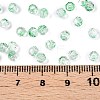 Baking Paint Electroplate Transparent Glass Seed Beads SEED-N006-07D-4