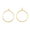 Brass Wine Glass Charm Rings EC067-1G-2