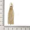 Brass Box Chains Tassels Pendant KK-K276-02G-3