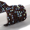 Imitation Jade Glass Beads Strands EGLA-YW0003-19B-02-1