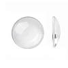 Transparent Glass Cabochons X-GGLA-R026-30mm-2