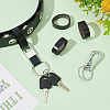 GOMAKERER Belt Ring Keeper Keychain Making Kit DIY-GO0001-76-4