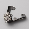 Iron Rhinestone Toe Cap Covers FIND-WH0032-71B-1