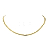 Brass Curb Chain Necklaces NJEW-JN04747-1