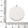 304 Stainless Steel Pendants STAS-Q002-04P-3