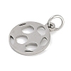 304 Stainless Steel Charms STAS-R135-13P-2