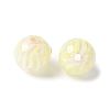 Two Tone Transparent Acrylic Beads OACR-D304-02D-2