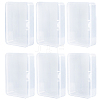 Plastic Card Storage Boxes with Hinged Lids LS-CON-WH20010-05A-7