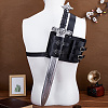 1Pc Medieval Retro Sword Holster AJEW-GF0013-08-4