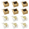 10Pcs Square Bakery Box CON-YW0001-95A-2