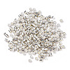 Electroplate Cylinder Seed Beads SEED-R041-08-2