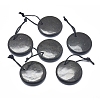 Natural Shungite Pendants G-F675-18-1