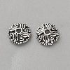 Retro 925 Sterling Silver Bead Caps LS-STER-WH0007-17C-AS-1