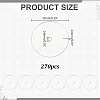 270Pcs EVA Foam Material Earring Pads FIND-AR0006-80-2