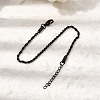 304 Stainless Steel Rope Chain Bracelets for Women BJEW-P395-01EB-3