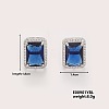 Fashionable Versatile Earrings With Exquisite Sparkle And Shimmering Ice Sugar Design QA7438-1-1