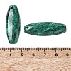 Natural Malachite Pendants G-B187-01A-06-3