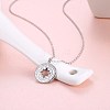 925 Sterling Silver Pendant Necklaces NJEW-BB30066-3