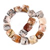 Natural Crazy Agate Beads Strands G-T138-164-2