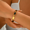 Vintage Stainless Steel Panzer Chain Bracelets for Women LS8659-1