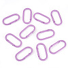 10Pcs Alloy Spring Gate Rings FIND-TA0009-25E-2