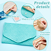Polyester Envolope Travel Folding Clutch Bag ABAG-WH0035-030A-5