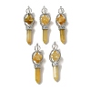 Natural Topaz Jade Dowsing Pendulums G-C095-01P-03-2