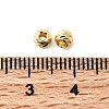 Corrugated Round Brass Beads KK-H520-03A-G-2