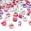 48Pcs 4 Colors Alloy Crown European Beads FIND-TA0010-45-3