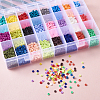 24 Colors Handmade Polymer Clay Beads CLAY-TA0001-05-31