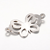 Tarnish Resistant 201 Stainless Steel Links connectors X-STAS-S059-16B-2
