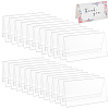 Name Plastic Table Top Display Stand ODIS-WH0070-86C-1