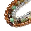 Natural Mixed Gemstone Beads Strands G-G161-A15-03-3