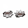 Rack Plating Halloween Alloy Enamel Pendants LS-FIND-G054-16EB-02-2