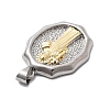 Brass Pendants KK-D367-05PG-A-2