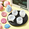 4Pcs 4 Styles DIY Candle Silicone Molds SIMO-FS0001-03-6