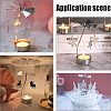 Iron Rotating Tealight Candle Holder AJEW-FG0001-20P-8