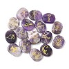 16Pcs 16 Styles Natural Amethyst Display Decorations G-F786-02A-01-1